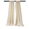 Pack of 2 Polyester Poplin Backdrop Drapes 96 x 58 Inch Semi-Opaque Event Panels